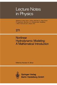 Nonlinear Hydrodynamic Modeling: A Mathematical Introduction
