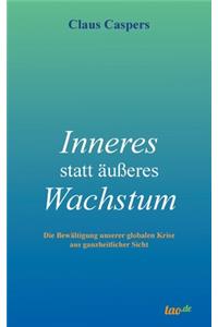 Inneres statt äußeres Wachstum