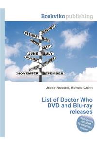 List of Doctor Who DVD and Blu-Ray Releases