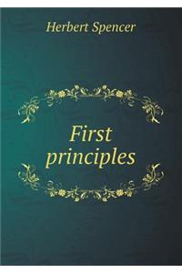 First Principles