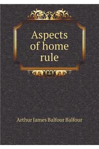 Aspects of home rule