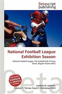 National Football League Exhibition Season