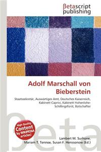 Adolf Marschall Von Bieberstein