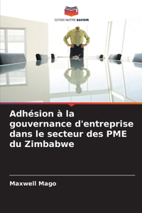 Adhésion à la gouvernance d'entreprise dans le secteur des PME du Zimbabwe