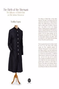 The Birth of the Sherwani The Influence of British Rule on Elite Indian Menswear