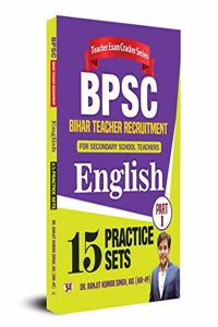 BPSC Bihar Teacher Recruitment for Secondary School Teachers Part-1 English 15 Practice Sets