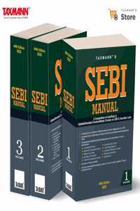Taxmann's SEBI Manual â€“ Compendium of the Annotated text of Acts | 70+ SEBI Rules/Regulations | 375+ Circulars/Notifications | 35+ Master Circulars, etc., on SEBI & Securities Laws in India