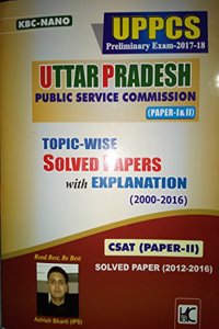 Uppcs 2017-18 Prelims Gs Paper I-Ii Solved Paper