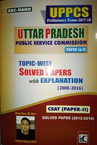 Uppcs 2017-18 Prelims Gs Paper I-Ii Solved Paper