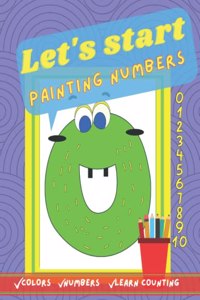 Let's start painting numbers.