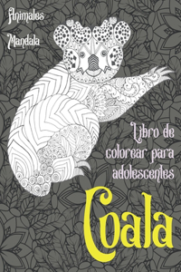Libro de colorear para adolescentes - Mandala - Animales - Coala