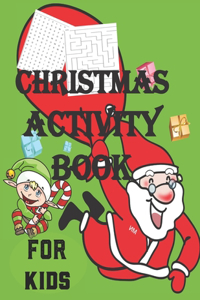Christmas Activity Book for Kids