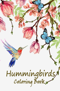 hummingbirds coloring book