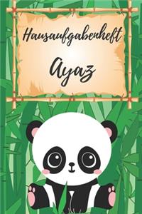 Hausaufgabenheft Ayaz