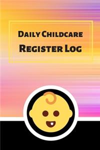 Daily Childcare Register Log