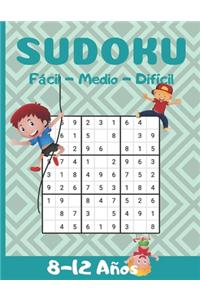 Sudoku 8-12 Años