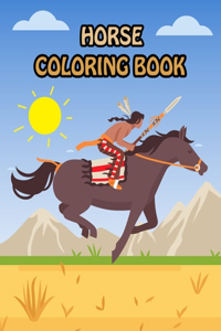 Horse Coloring Book