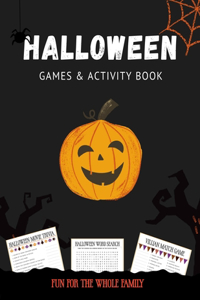 Halloween Games & Activity Book