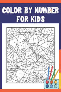 Color By Number Color Book For Kids