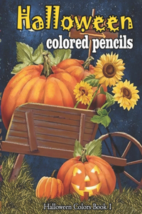 Halloween colored pencils