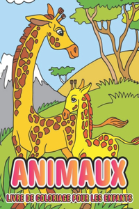 Animaux livre de coloriage pour les enfants