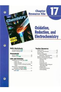 Holt Chemistry Chapter 17 Resource File: Oxidation, Reduction, and Electrochemistry