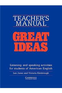 Great Ideas Teacher's Manual