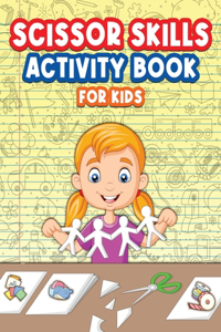 Scissor Skills Activity Book For Kids