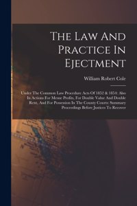Law And Practice In Ejectment