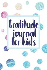 Gratitude Journal For Kids