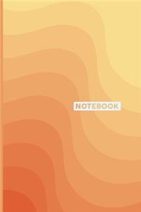 Notebooks: 100 White pages Lined Notebook Journal with Matte Finish Cover