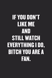 If You Don't Like Me and Still Watch Everything I Do, Bitch You Are a Fan