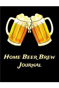 Home Beer Brew Journal