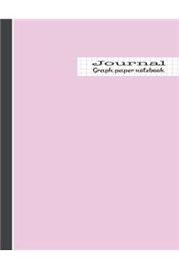 Graph paper notebook journal