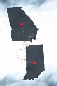 Georgia & Indiana