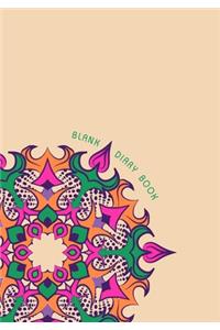 Blank Diary book