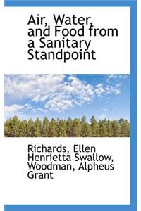 Air, Water, and Food from a Sanitary Standpoint