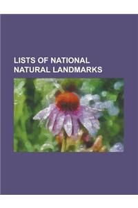 Lists of National Natural Landmarks