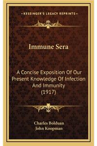 Immune Sera