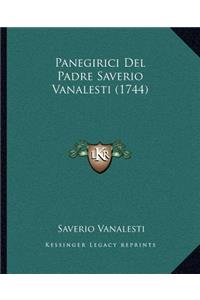 Panegirici Del Padre Saverio Vanalesti (1744)