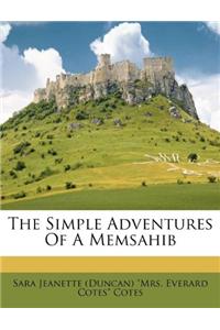 The Simple Adventures of a Memsahib