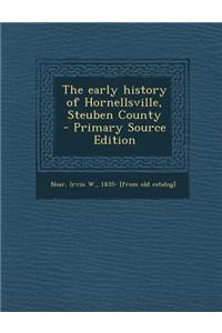 The Early History of Hornellsville, Steuben County - Primary Source Edition
