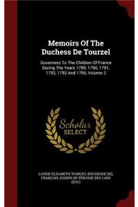 Memoirs of the Duchess de Tourzel