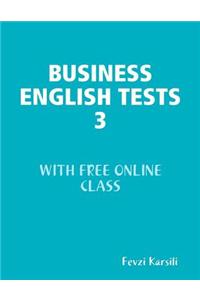 Business English Tests 3