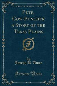 Pete, Cow-Puncher a Story of the Texas Plains (Classic Reprint)