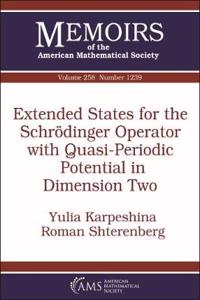 Extended States for the Schrodinger Operator with Quasi-Periodic Potential in Dimension Two