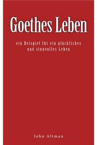 Goethes Leben - Ein Beispiel Fur Ein Gluckliches Und Sinnvolles Leben