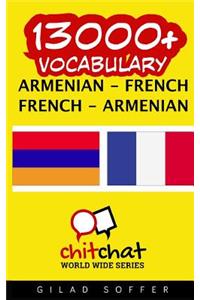13000+ Armenian - French French - Armenian Vocabulary