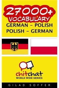 27000+ German - Polish Polish - German Vocabulary