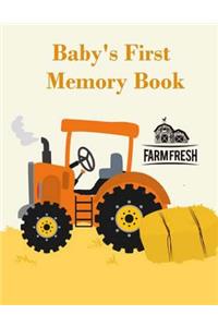 Baby's First Memory Book